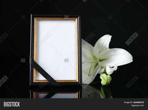 Funeral Photo Frame Image And Photo Free Trial Bigstock
