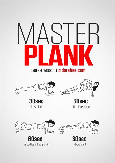 Master Plank Fem Workout Workoutsmaster Plank Fem