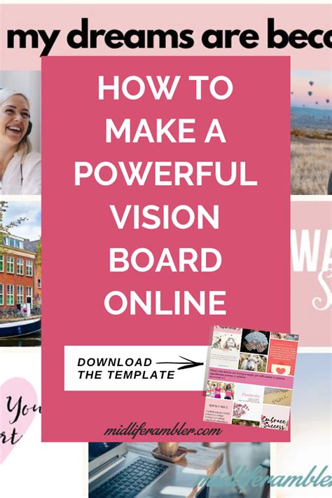 Use This Free Vision Board Template To Make Your 2021 Digital Vision