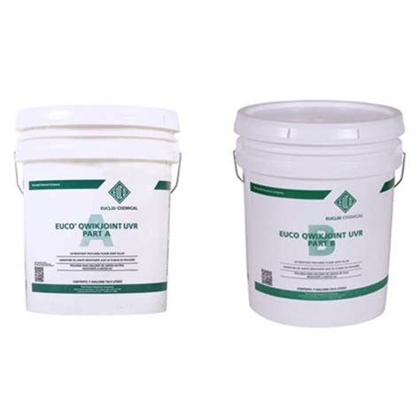 Euco Qwikjoint Uvr Uv Resistant Polyurea Floor Joint Filler 10 Gallon Kit