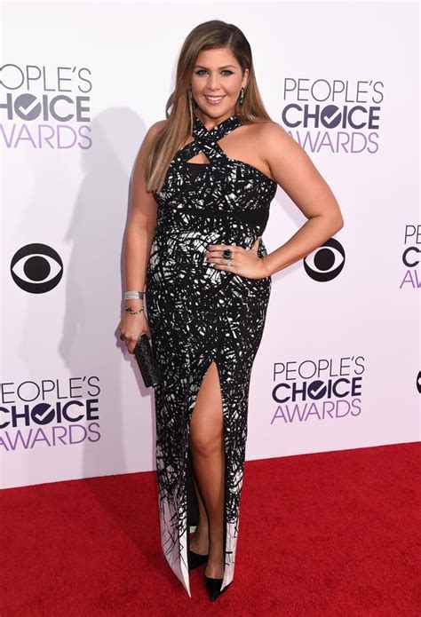 Hillary Scott Celebrities On The People S Choice Awards Red Carpet