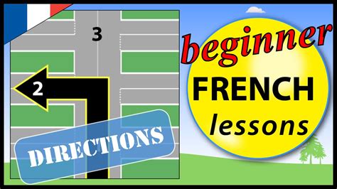 Directions in French | Beginner French Lessons for Children - YouTube