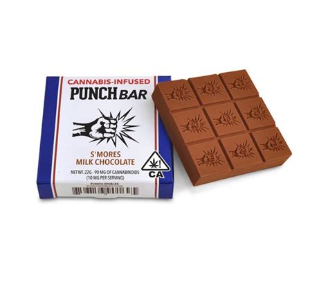 Punch Edibles S Mores Milk Chocolate Bar Belmont Dispensary Menu