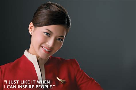 Cathay Flight Attendant