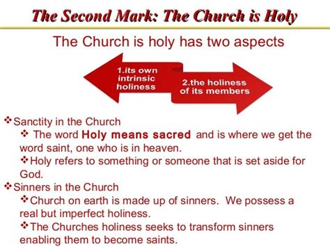 The Four Marks Of The Church One Holy Catholic Apostolic