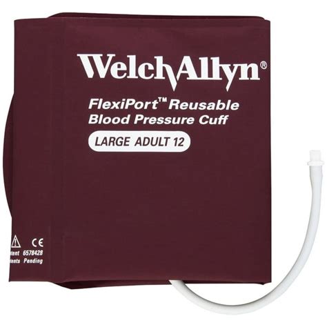 Welch Allyn Flexiport Reusable Blood Pressure Cuffs Size 12 Large Adult