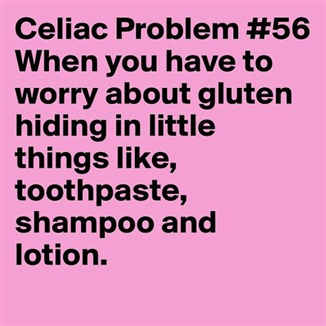 Celiacprobs Padgram Celiac Disease Humor Gluten Free Help Celiac