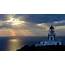 Lighthouse Near Sea Under Dusty Cloudy Sky 4K 5K Travel Wallpapers  HD