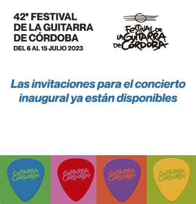 Las Invitaciones Para El Concierto Inaugural Del Festival De La