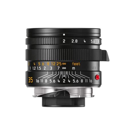 Leica APO Summicron M 35mm F 2 ASPH Lens Black Meteor