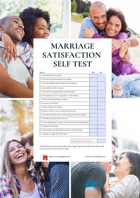 Marriage Satisfaction Survey Communicating Love