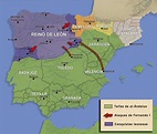 Historia y evolución territorial del Reino de León - Geografía Infinita ...