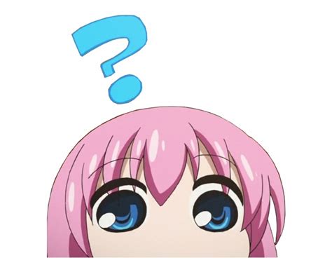 Anime Thinking Face  Find Funny S Cute S Reaction S And