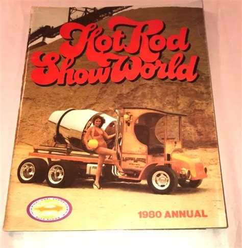 Hot Rod Show World 1980 Annual Isca Edition Magazine Very Good Fine