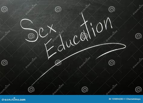 Woorden Sex Education Op Zwart Karton Stock Afbeelding Image Of Onderwijs Grondbeginselen