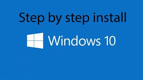 Windows 10 Fresh Install Tutorial Youtube