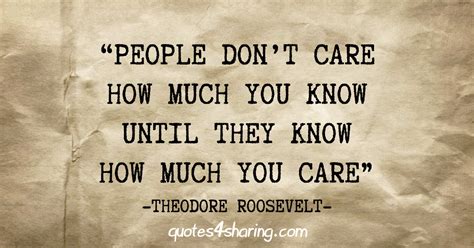 People Dont Care How Much You Know Daily Quotes