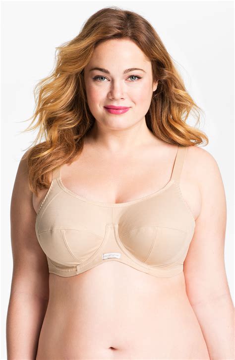 Elomi Energise Sports Bra Dd Cup Up In Beige Nude Lyst
