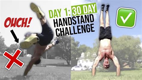 Can I Learn How To Handstand In 30 Days 30 Day Challenge Goal