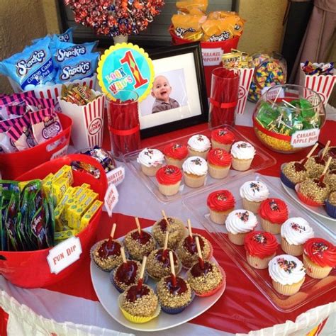 Raymondwilliamgonzalezs Birthday Party Snack Table Courtesy Of Bevmo