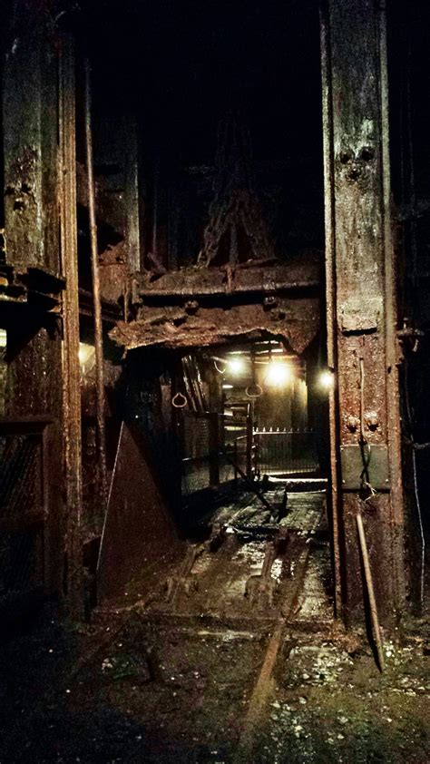 Elevator Inside The No 9 Coal Mine Lansford Pennsylvania 2322x4128