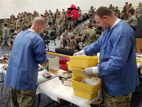 Warrior Medics Supporting Critical Armed Services Blood Program