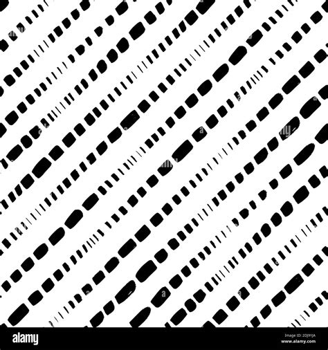 White Dotted Line Pattern Wallpaper Black And White Stock Photos
