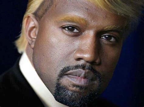 I predict he will now do something really bad and totally stupid to show manhood! Twitter Reacts To Kanye West's Donald Trump Endorsement ...