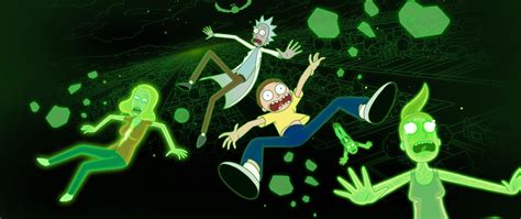 2560x1080 Resolution Rick And Morty Into The Space Hd 2560x1080