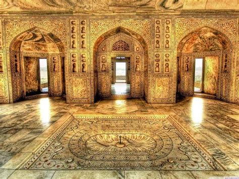Inside Taj Mahal View Agra India Taj Mahal India India Palace