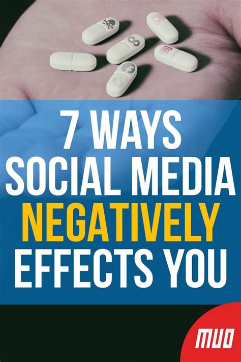7 Negative Effects Of Social Media On People And Users Artofit