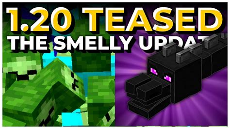 Huge News The Minecraft 120 Smelly Update Teased By Mojang Youtube