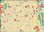 Mapa Del Centro De Madrid