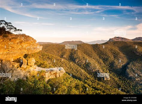 The Balconies Lookout In The Grampians National Park Victoria