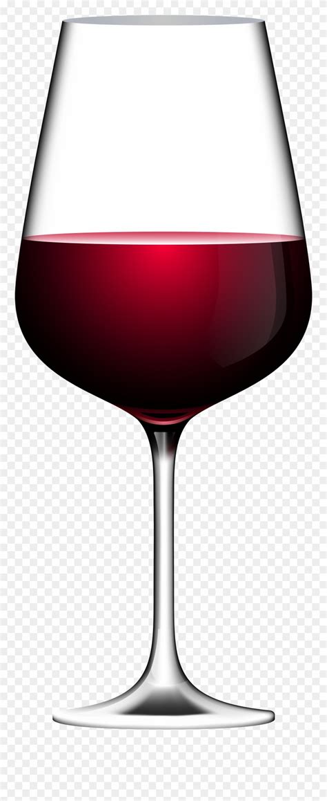 Red Wine Glass Transparent Clip Art Image Wine Glass Clipart