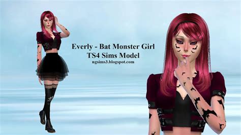 Everly Bat Monster Girl At Ng Sims3 Sims 4 Updates