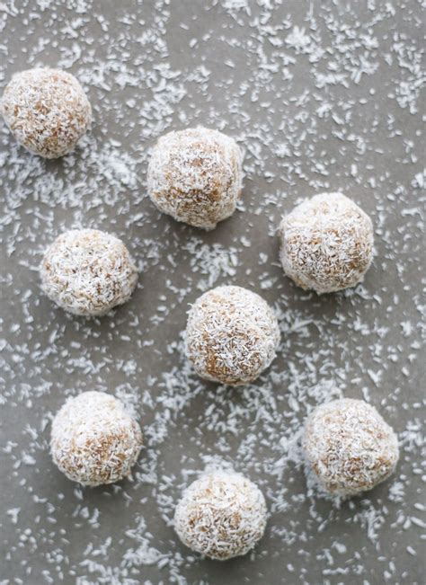 2 Ingredient Snacks Coconut Date Bites Recipe 2 Ingredients