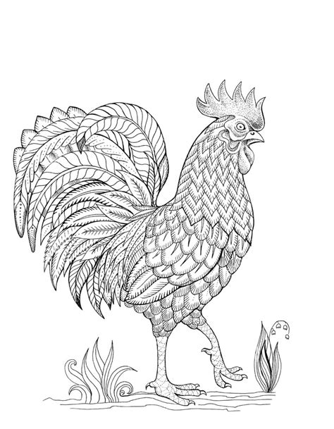Unduh mewarnai ayam jago ini yang bisa dicetak. Mewarnai Lukisan Ayam • BELAJARMEWARNAI.info