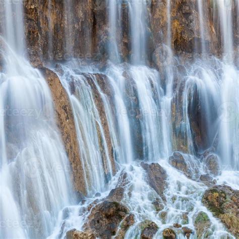 The Beautiful Nuorilang Waterfalls 1461078 Stock Photo At Vecteezy