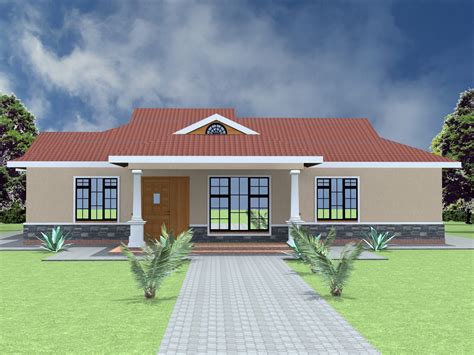 3 Bedroom Design 1090b Hpd Team House Plan Gallery Bedroom House