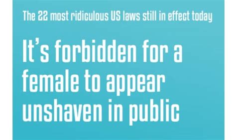 These 22 Ridiculous Laws That Are Still In Effect In The Us Will Make