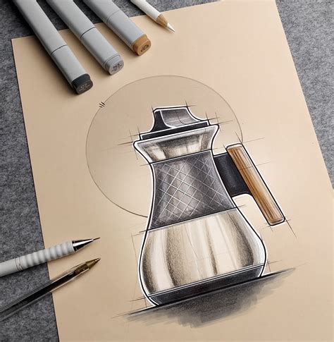 Design Sketches And Illustrations 2018 Part 5 On Behance Industrial