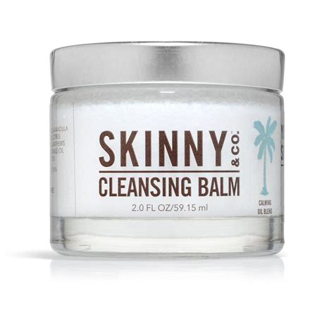 calming facial cleansing balm 2oz skinny and co coconut oil cleansing balm the balm