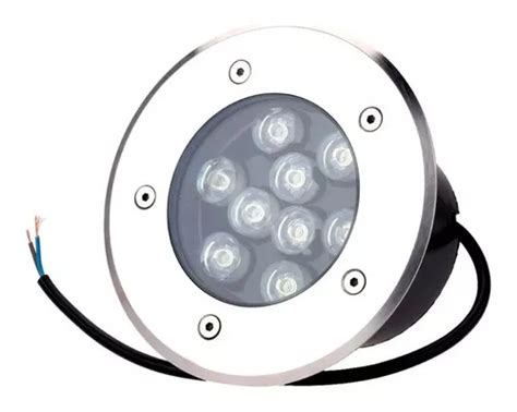 Foco Led Piso 9w Embutido Exterior Alto Trafico Sumatel Cuotas Sin