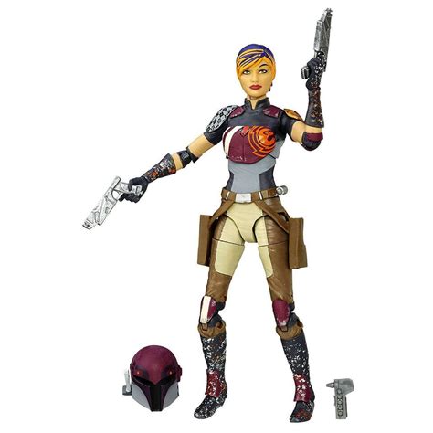 Star Wars Rebels Black Series Sabine Wren 6 Action Figure Hasbro Toys Toywiz