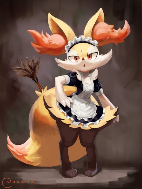 Nakios Braixen Creatures Company Game Freak Nintendo Pokemon