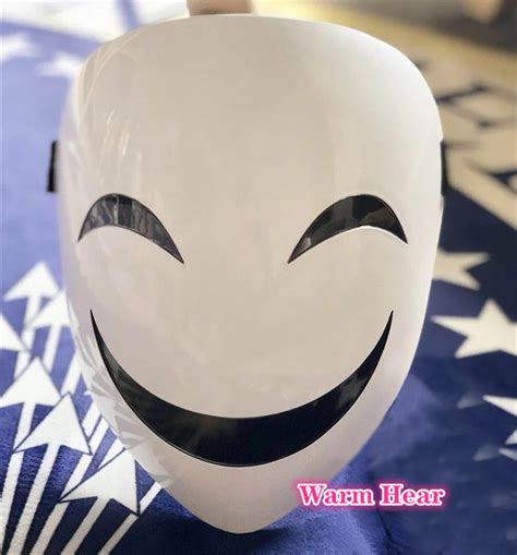 Japanese Anime Kakegurui Momobami Ririka Resin Cosplay Prop Mask Full Face Mask Cosplay Headwear