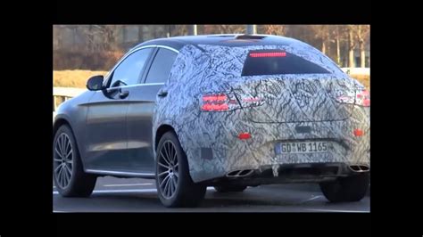 2016 Mercedes Benz Glc 450 Amg Coupe Spy Image Youtube