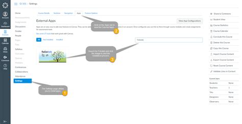 Utilizing the Foliotek App in Canvas courses - Foliotek Assessment Help