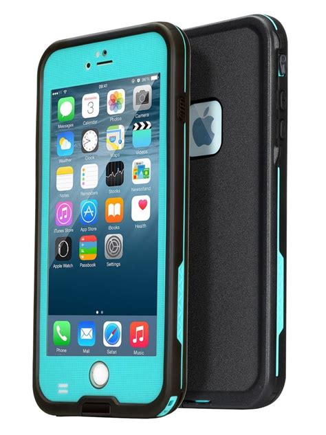 A wallet case folds over your entire phone, with a cover that opens like a book. AMBM Best iPhone 6 Plus Case, iPhone 6 Plus Waterproof ...